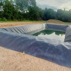 1mm 2mm HDPE Geomembrane Sheet for Waterproof Artificial Lake Swimming Pool Dam
