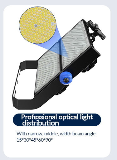 Rectangular 250W Led Sport Light Flood Stadium Light For Power Plant