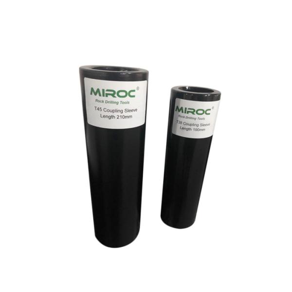 Forging T45 Drill Coupling Sleeve Length 210mm Diameter 63mm For Underground