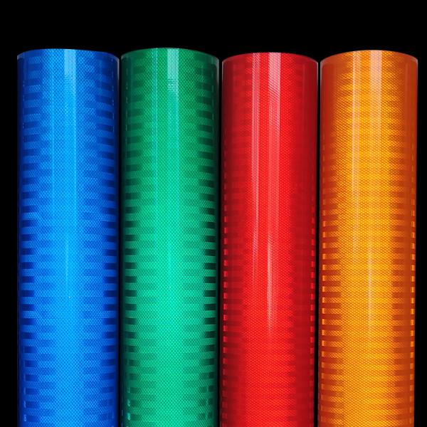 HIP Retro Prismatic Reflective Sheeting Permanent Adhesive Vinyl