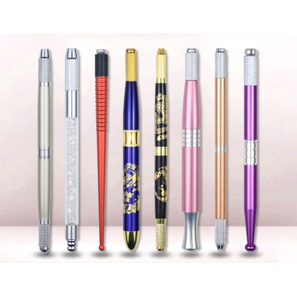 PCD Microblading Pen for Eyebrow Tattoo 14cm Length Manual Permanent Makeup Pen 100pcs/pack with 50pcs MOQ