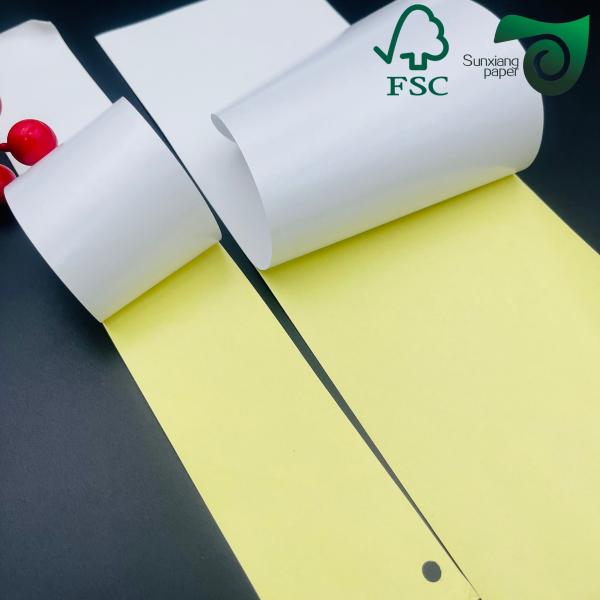 FSC 100μM 150μM A3/A4 Waterproof Matte Water Based PET Synthetic Paper Adhesive Sticker Paper