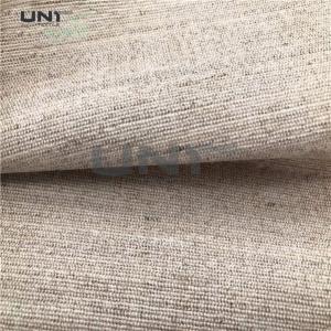 150cm Width Shrink Resistant Canvas Interlining Stiff Elastic