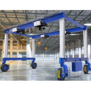 Wholesale Multifunctional Tyre Mounted Gantry Crane Rotating Lifting Moving from china suppliers