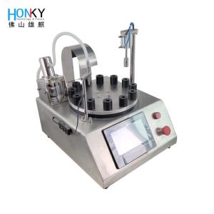 Mini Size Desktop Bottle Filling And Capping Machine With Mold Customizing For