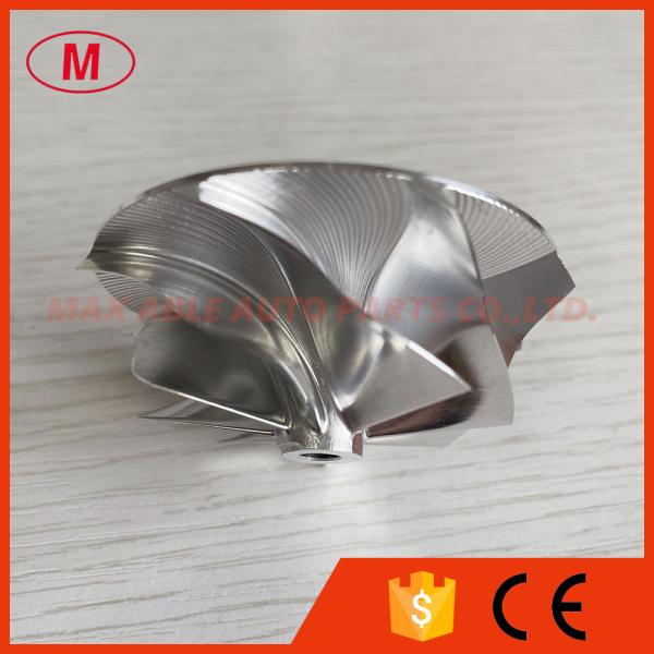 GT15-25 47.00/60.00mm 8+0 blades high performance Turbo milling/aluminum 2618/billet compressor wheel