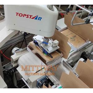 Automatic Robot Bag Case Packer Adjustable Operating Speed