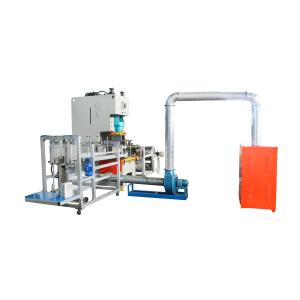 Aluminum Foil Containers Production Line with 380v/50Hz Voltage 40-80pcs/min