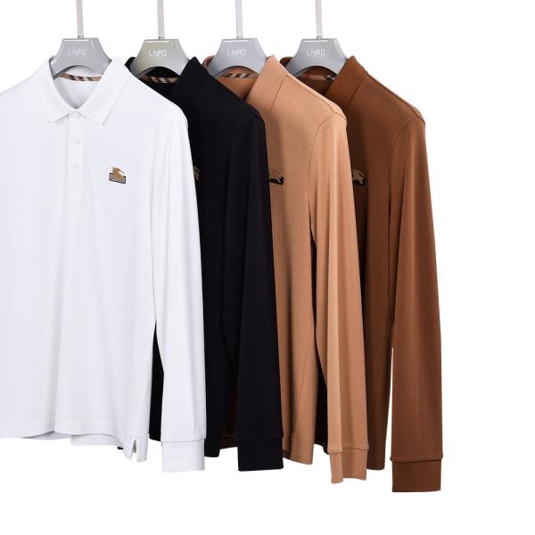 Custom Design Polo Men's Short Sleeve Shirt with 5% Spandex Fabric and