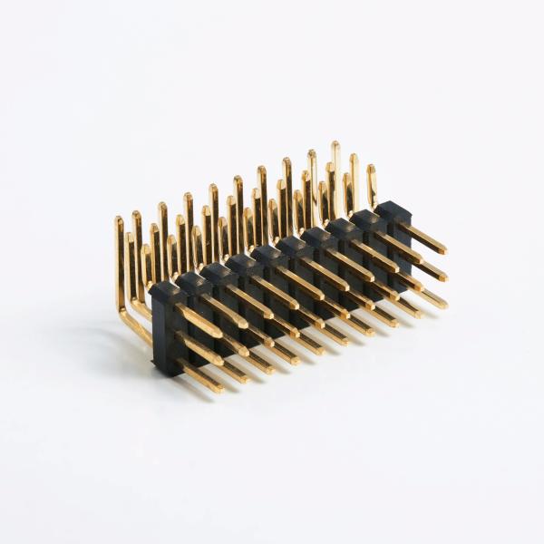 Quality Gold Plated 2.0mm Board To Board Header Connector 3 - 120 Pin PCB Male Pin Connector for sale