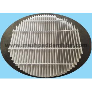 Polypropylene 20mm Vane Distance Chevron Plate Mist Eliminator