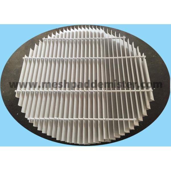 Polypropylene 20mm Vane Distance Chevron Plate Mist Eliminator
