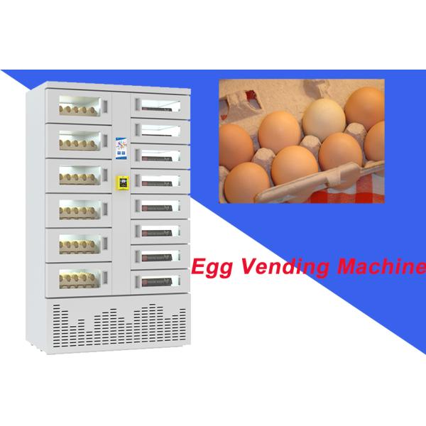 Egg Vending Machine Locker in The Fridge Cooling System Can Be Customized
