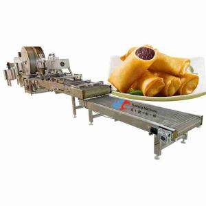 SUS304 Spring Roll Folding Machine 100g Spring Roll Sheet Maker