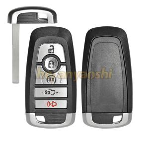 Wholesale Ford 5Buttons Smart Key Shell with Emergency Key Insert from china suppliers