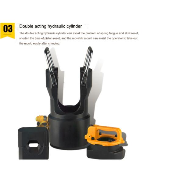 70Mpa Conductor Wire Hydraulic Crimper Head 100T