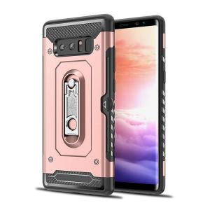 Luxury 2 In 1 Mobile Phone Cover Shell For Samsung Note 8 Case With Metal