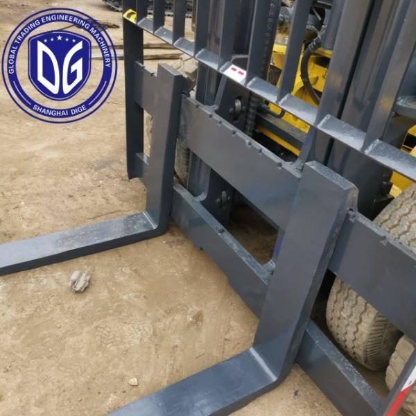 7 Ton Used Komatsu Forklift Mechanical Engine Style