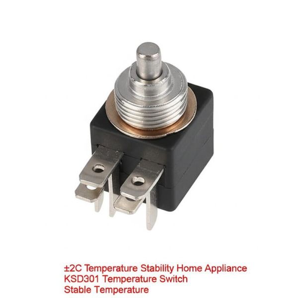 ±2C Temperature Stability Home Appliance KSD301 Temperature Switch Stable