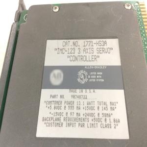 120 Volts Servo Controller Module PLC 5 Allen Bradley 1771-HS3A DC Analog