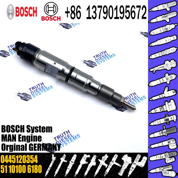 diesel fuel injector 0445120354 51101006180 51101009180 for MAN LION S COACH 440 TGS / TGX common rail injector