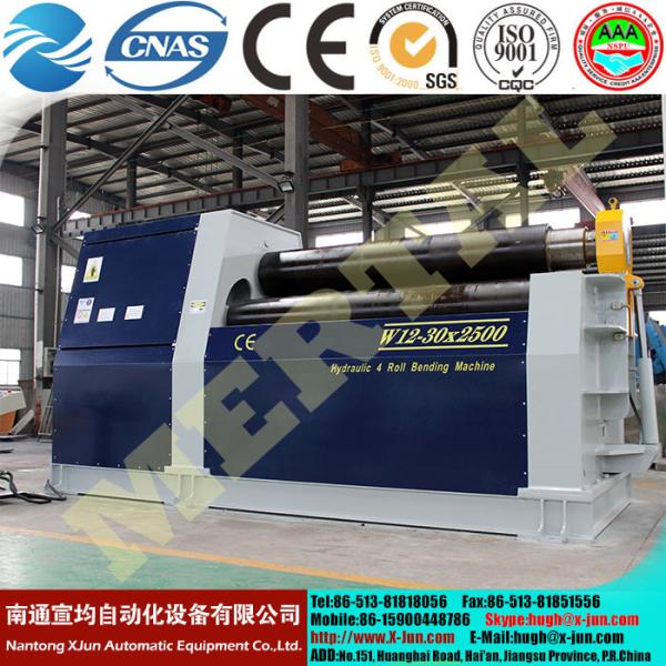 CNC Plate Bender Rolling Machine Hydraulic CNC Four Roller Panel Rolling Forming