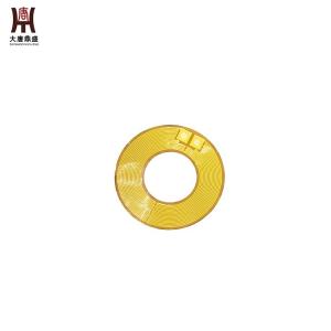 Buy cheap Round Flexible Heating Film , Thermostatic Custom Polyimide Heater from wholesalers