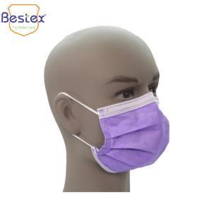 4ply cotton disposable surgical face masks FM-44EE Eearloops TypeIIR Medical