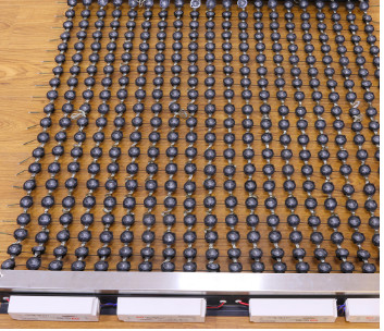 Quality See Through Programmable Led Mesh Screen Video Wall P50 P80 for sale