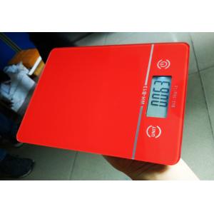 Big LCD Kitchen Electronic Scales , ABS Plastic Digital Scale For Food