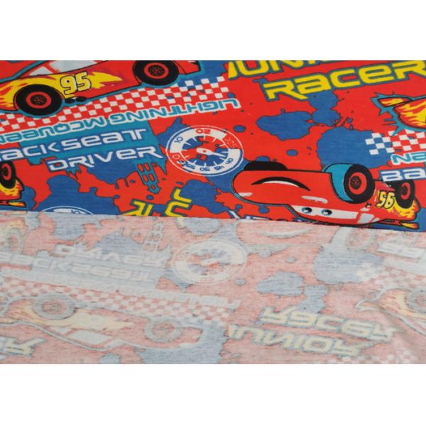 100gsm 100% cotton flannel fabric Colorful Cycle Printed