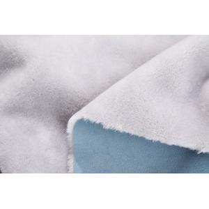 Buy cheap Polyester Bonded Fleece Fabric Solid Imitation Rabbit Hair , 142cm Bonded Suede from wholesalers