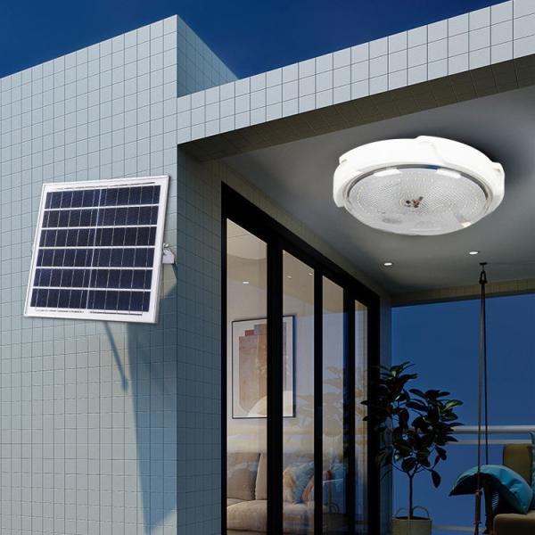 Quality High Brightness Solar Powered Indoor Light 100w 200w With Remote Control for sale