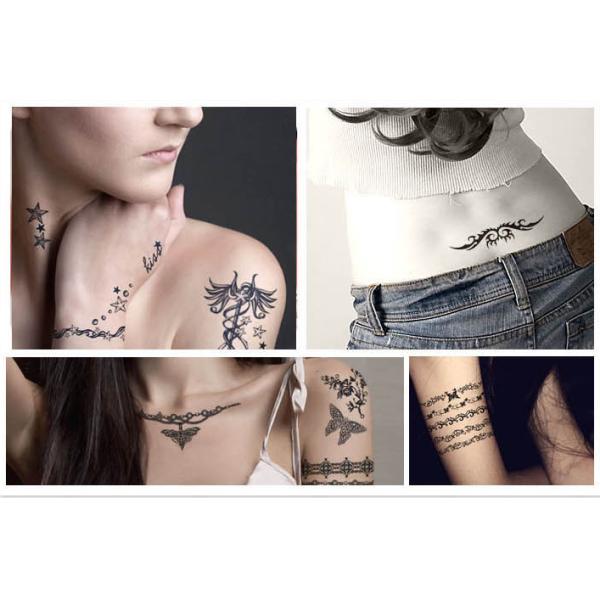 RC215/New 2015 Cheap Waterproof Temporary 3D Colorful Tattoo Stickers Kit