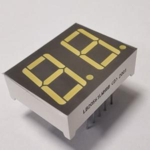 Common Anode 7 Segment LED Display Dual Digit 14.2mm White Color