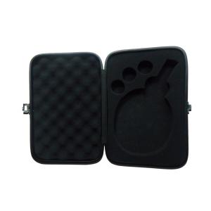 Racket Storage Table Tennis Case Cover Black PVC 30 X 21 X 6cm With Sponge