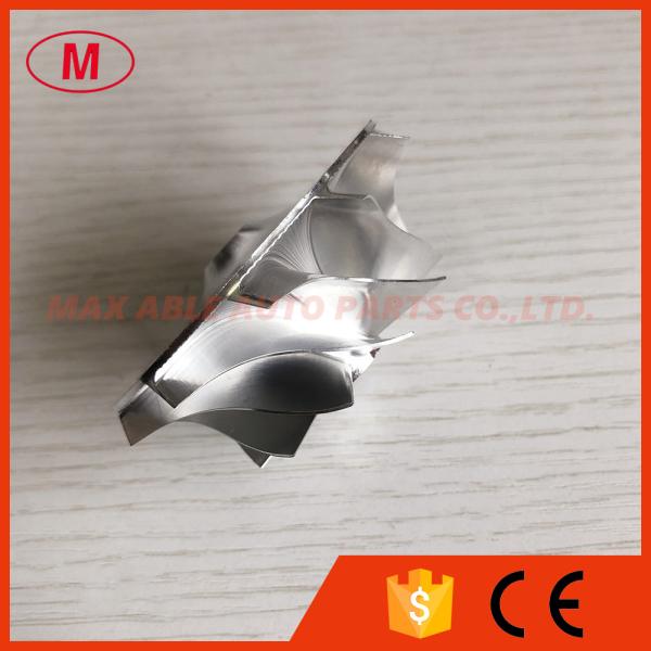 TD04 45.47/60.48mm 11+0 blades high performance turbocharger milling/aluminum 2618/billet compressor wheel