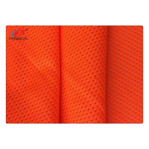 EN20471 Bright Yellow Polyester Fluorescent Fabric Reflective For Police Uniform