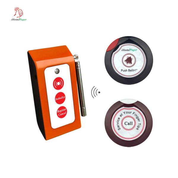 Quality Wireless family ultra long accept distance emergency alarming bell with super thin call button for sale