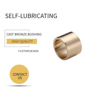Metric Size CuSn6Zn6Pb3 Cast Bronze Bushings