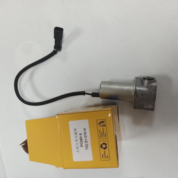 702-21-07610 Solenoid Valve For Komatsu PC300-8 PC400-8 PC350-8 Excavator Valve Parts 7022107610