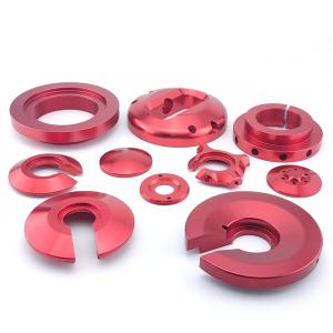 Wholesale High Precision Red Powder Coated ATV Parts for UTV Shock Absorbers and Customized from china suppliers