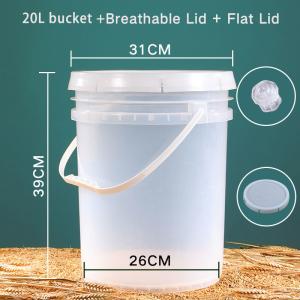 Eco-Friendly 20L Food Grade Fermenter Brewery Barrel for Bomebrew Enzyme Fruit