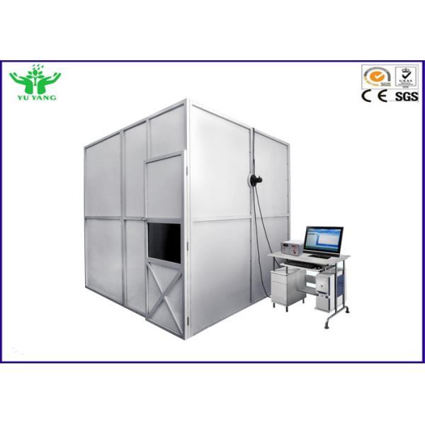 3 Metre Cube Horizontal Flammability Tester , Wire And Cable Smoke Density