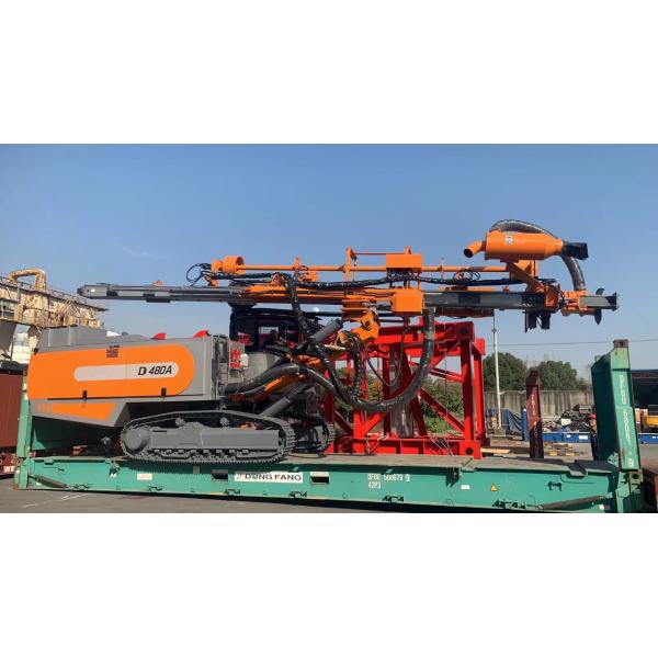 Rock Blasthole Drill Rig D480A DTH Drilling Rig In Mining Industry