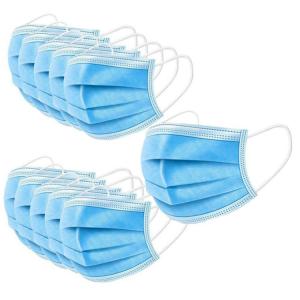 China Lightweight 3 Ply Non Woven Face Mask With Nonwoven / Meltblown / Spunbond Fabric on sale