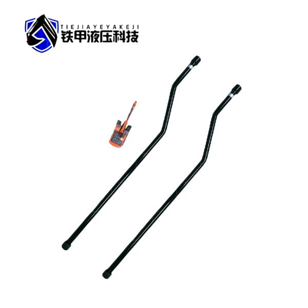 SY75 Hydraulic System Distributor Middle Arm Pipe For Excavator Iron Pipe From Oil