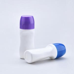 Viscous Liquid Plastic Roller Ball Bottles Round Matte PP Material