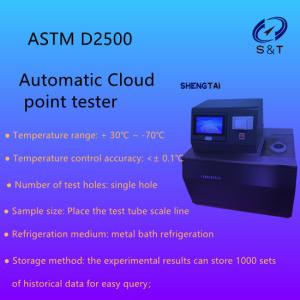 Wholesale ASTM D2500 Petroleum Testing Instrument Automatic Cloud Point Tester from china suppliers