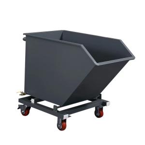 Quick Release Steel Self Dumping Hopper Tipper Bin Zero Residual Waste Design
